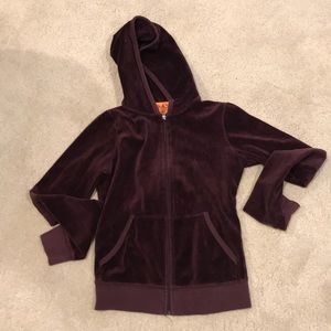 Juicy Couture zip up sweatshirt